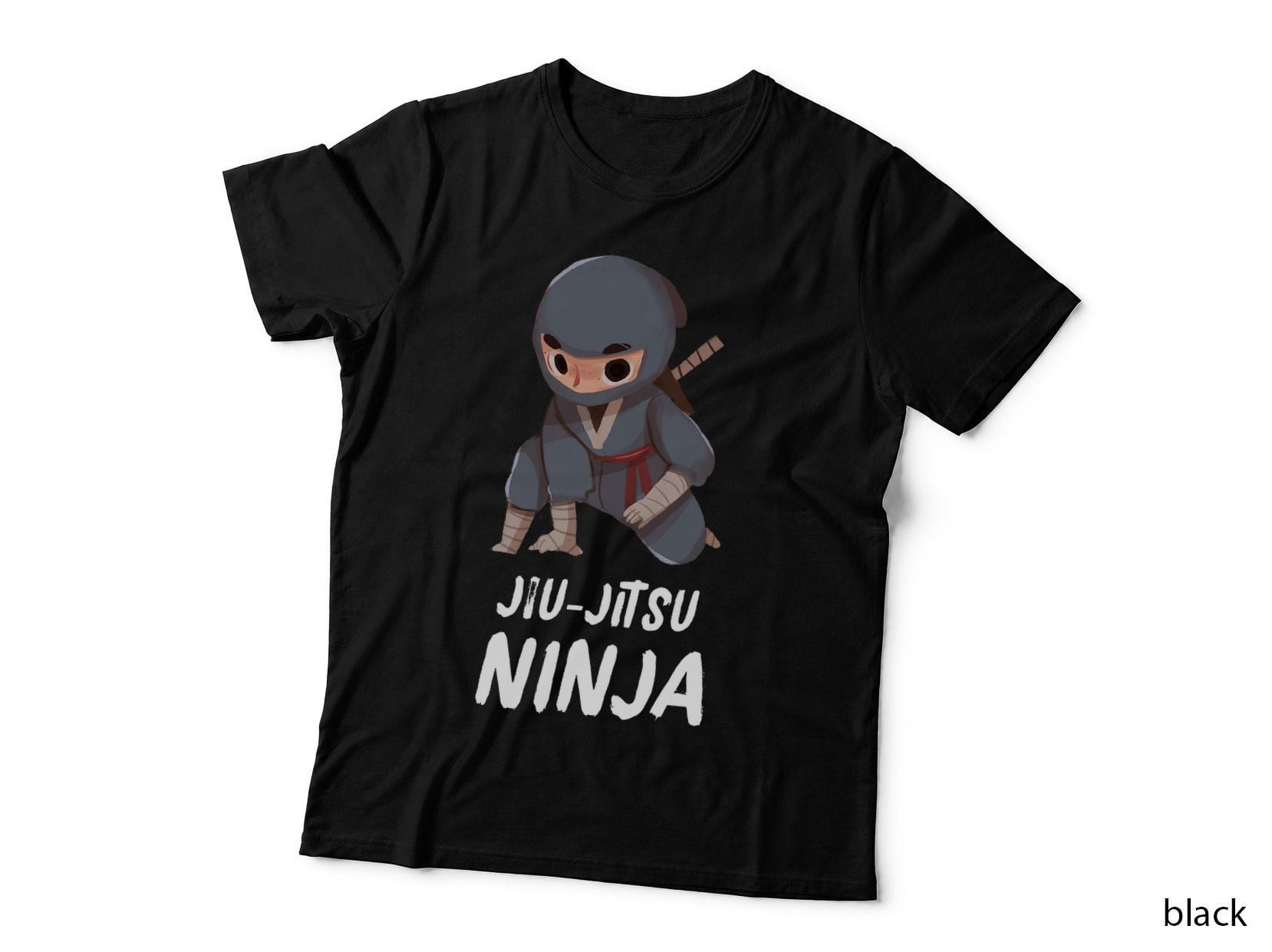 Jiu-Jitsu Ninja Boy Funny Martial Arts Sports T-Shirt