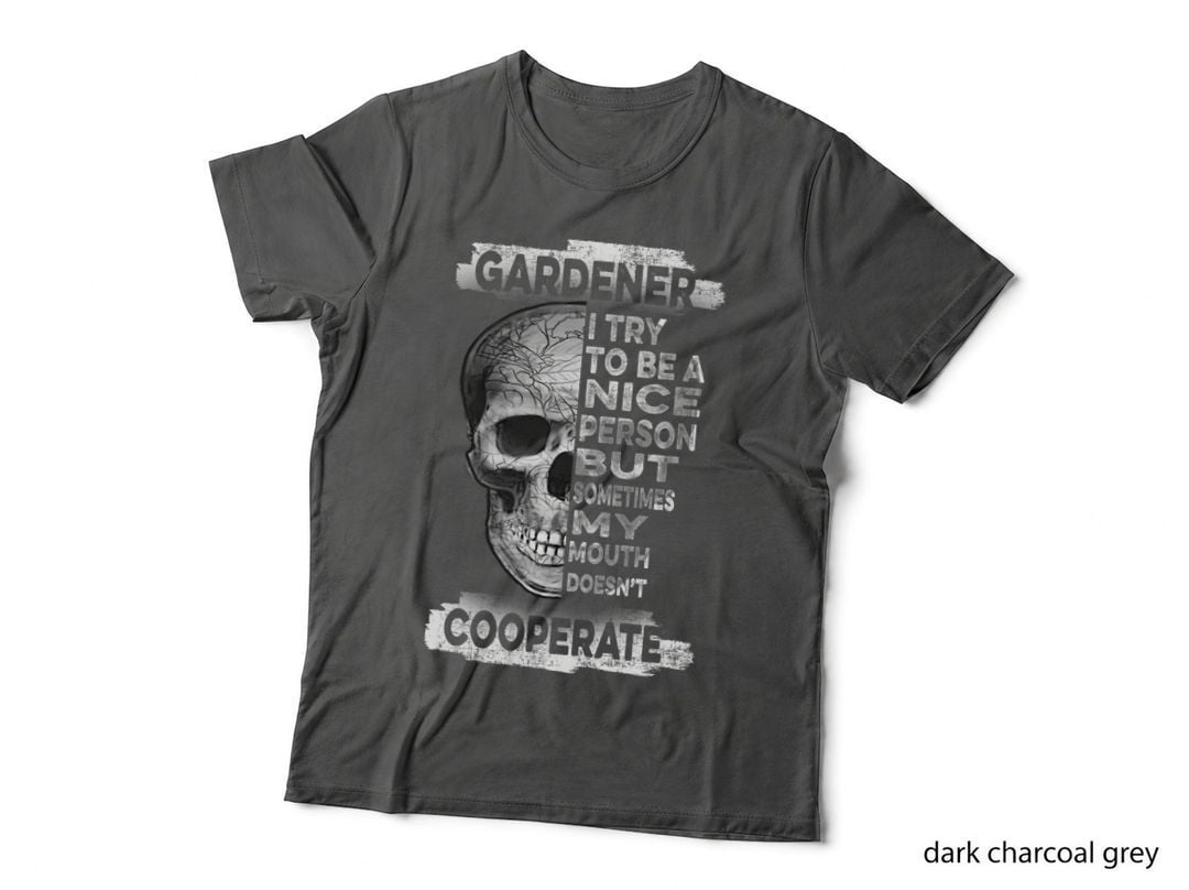 Skull Quote T-Shirt, Typography Art, Sarcasm Humor