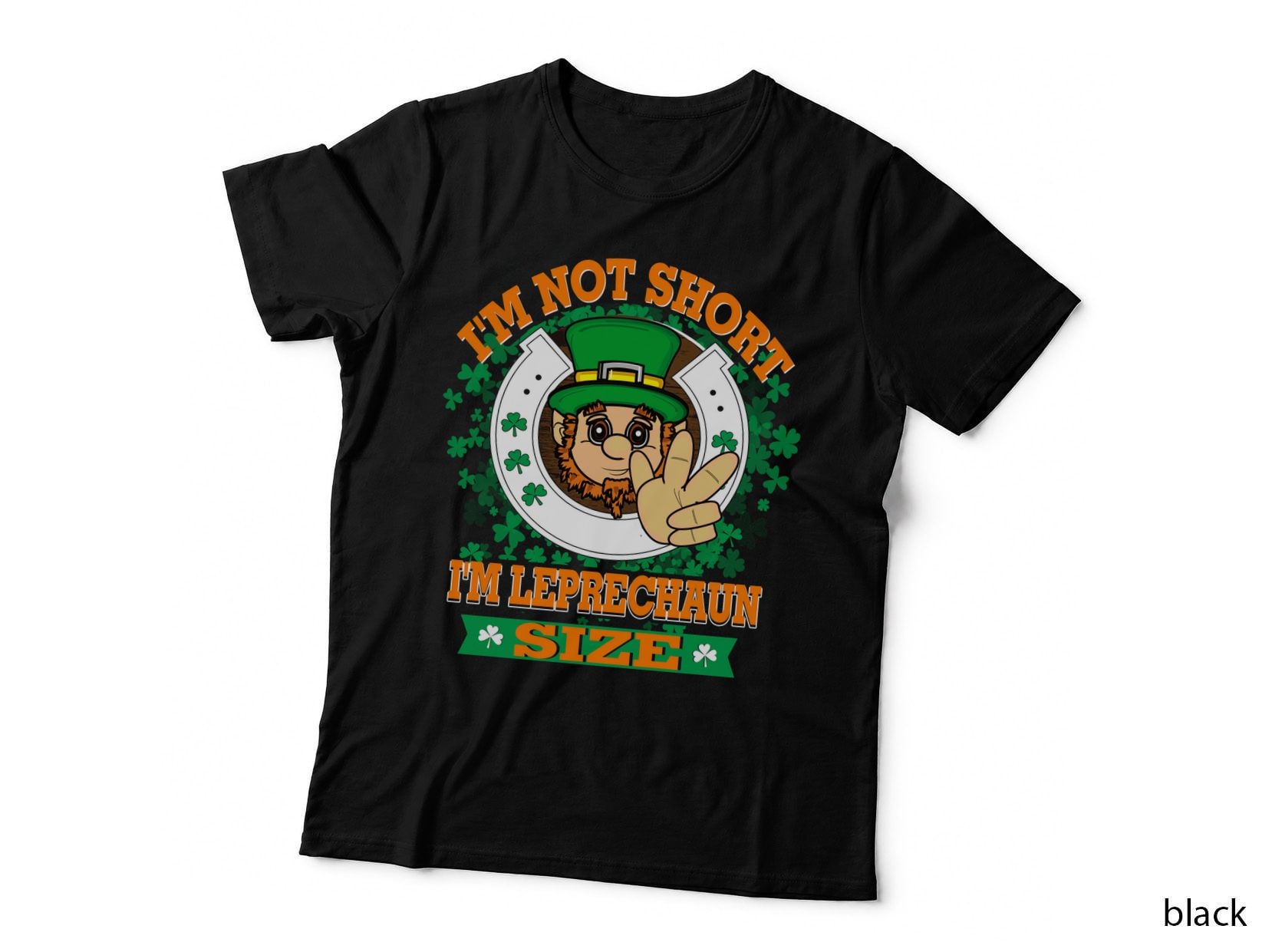 St Patrick's Day Leprechaun T-Shirt, Funny Irish Humor, Holiday Party Wear