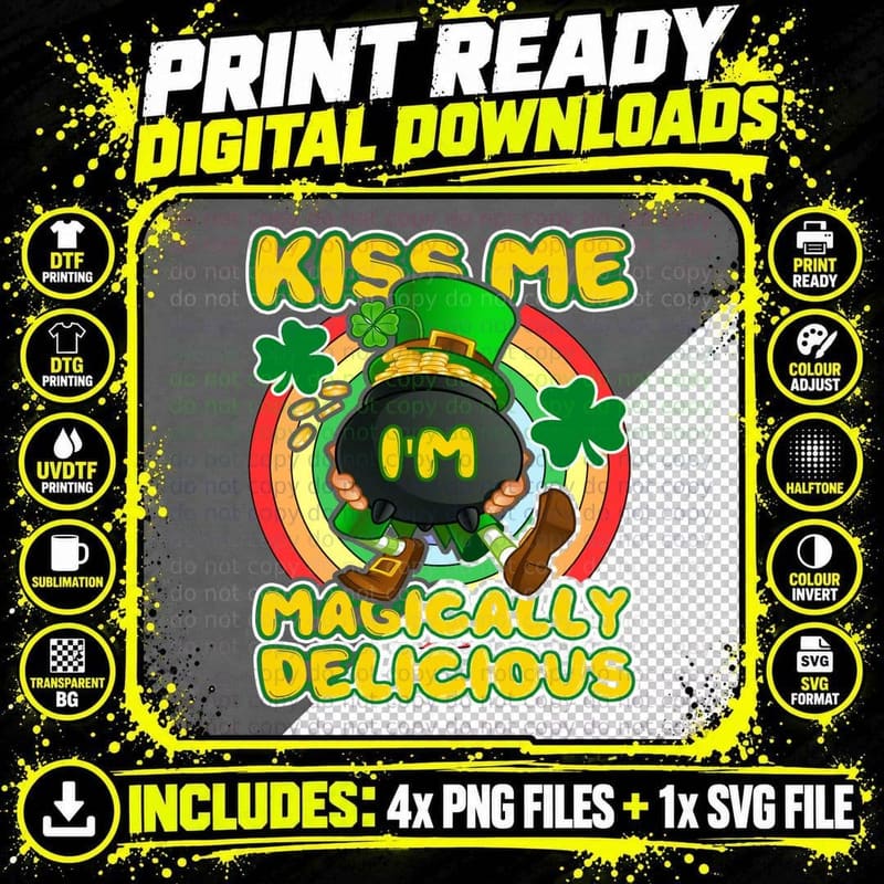 St Patrick's Day Leprechaun T-Shirt, Funny Irish Humor Png SVG Digital Bundle