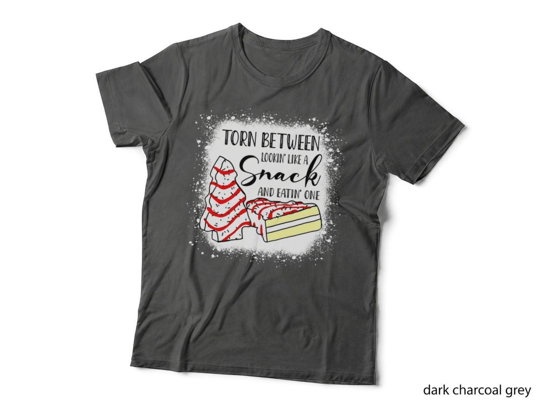 Torn Between Snack & Eating One T-Shirt, Funny Sarcasm, Foodie Humor