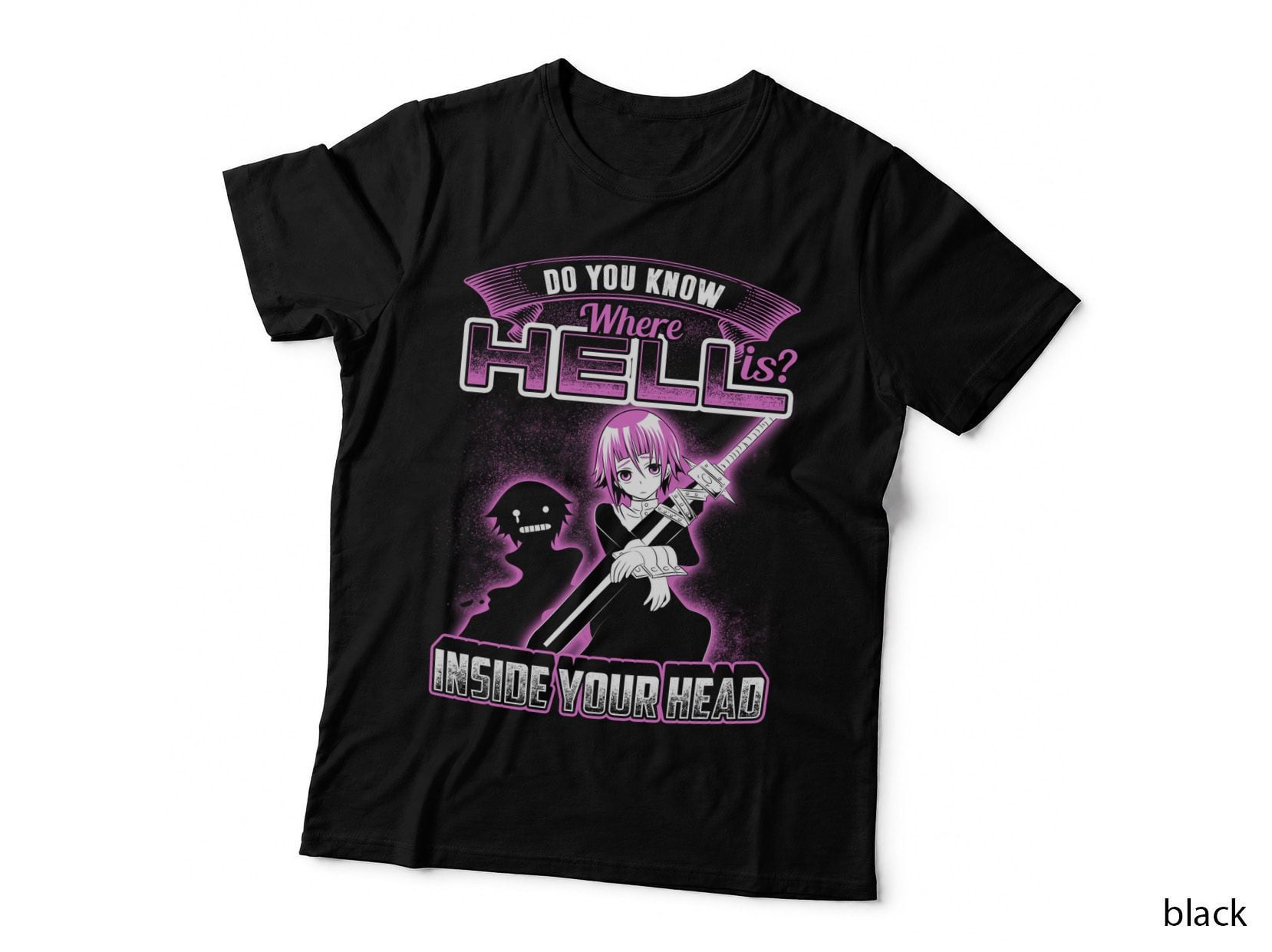 Where Hell Is T-Shirt, Funny Sarcasm, Humorous Apparel