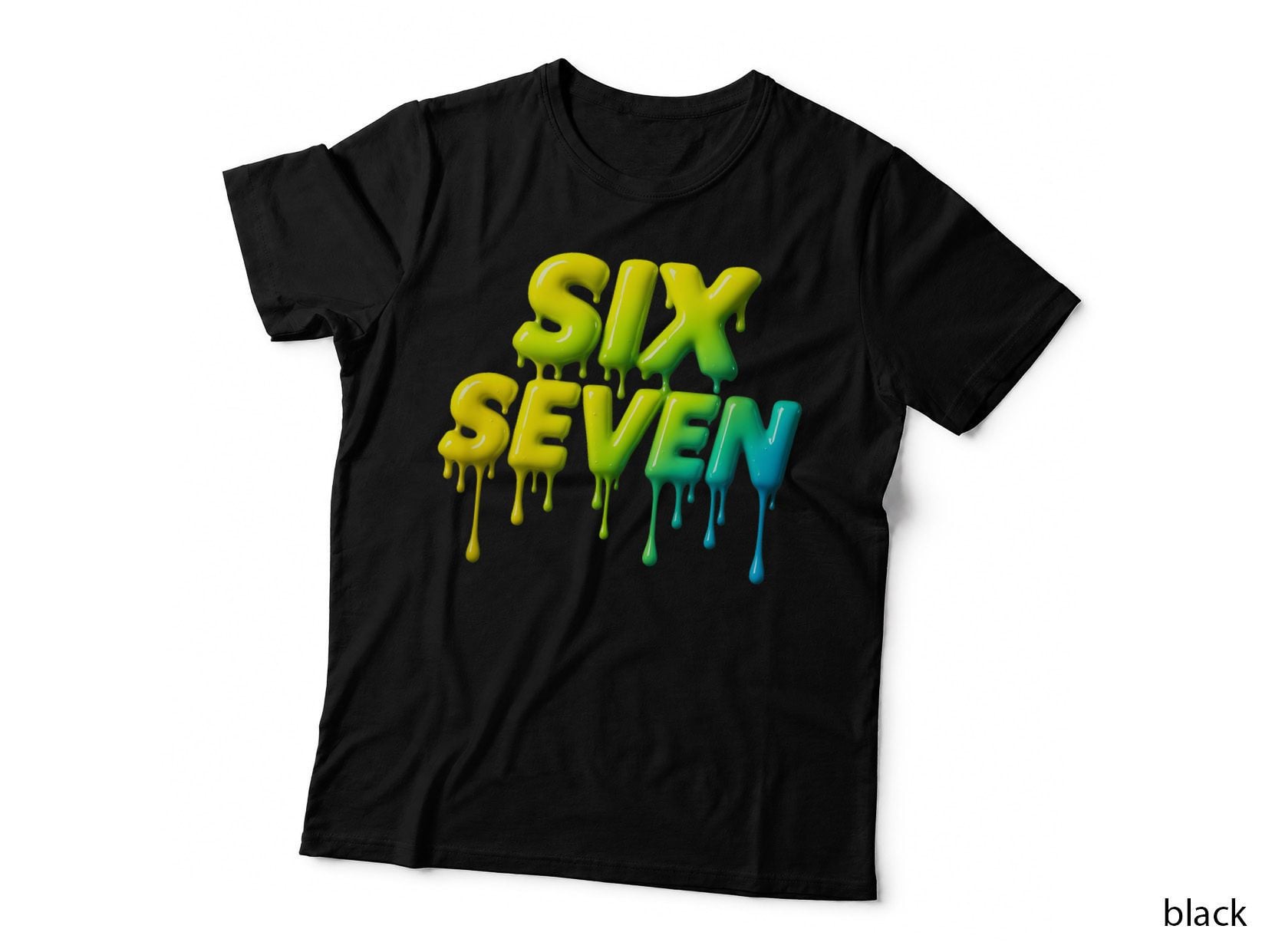 67 Six Seven Shirt, Funny Colourful Tee, Popular Trending Meme Kids T-Shirt