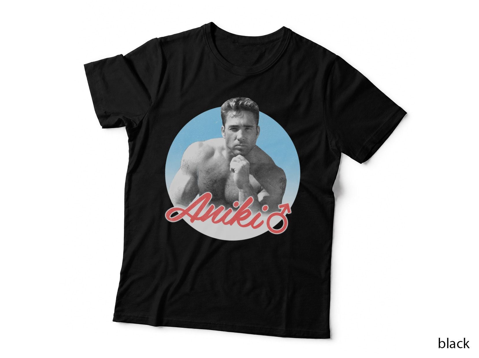 Aniki Retro Bodybuilder T-Shirt, Gachumuchi Tribute, Meme Fan