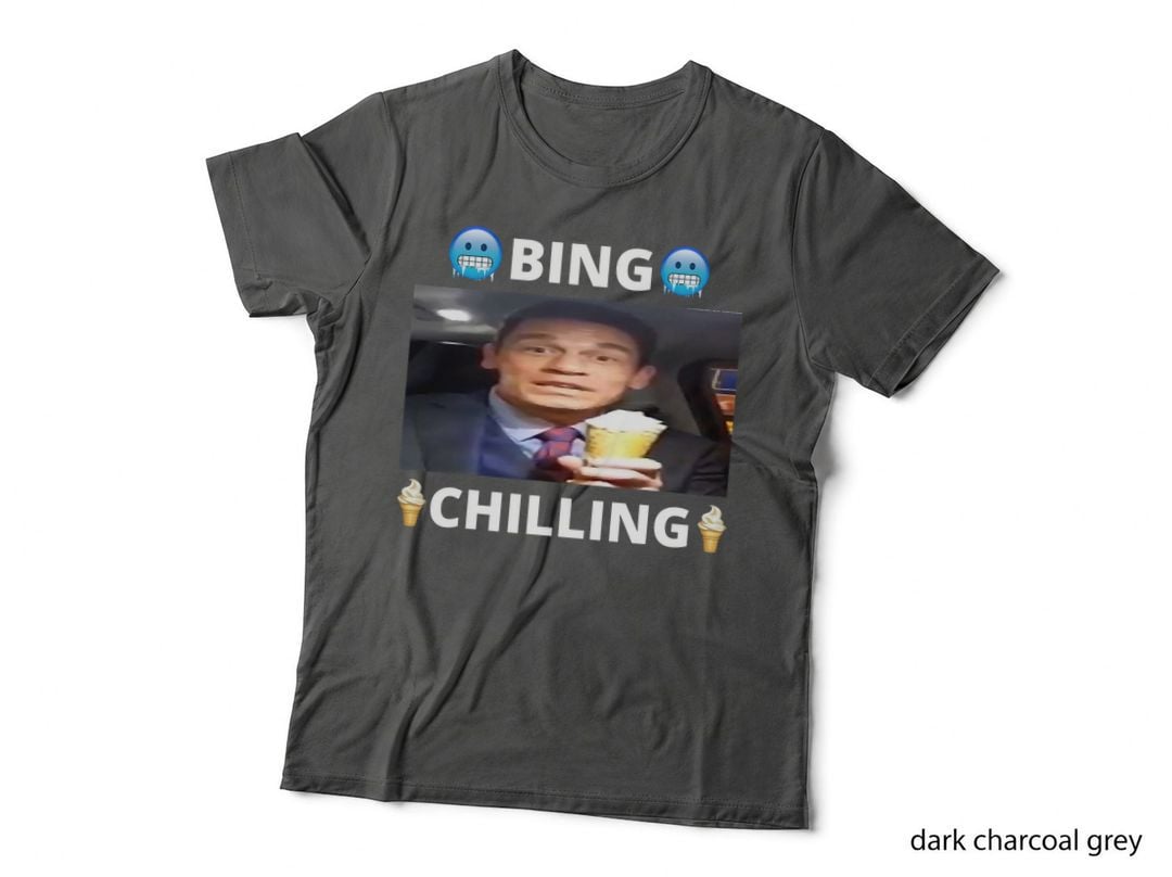 Bing Shi Ling Bing Chilling John Xina Ice Cream T-Shirt, Meme Culture