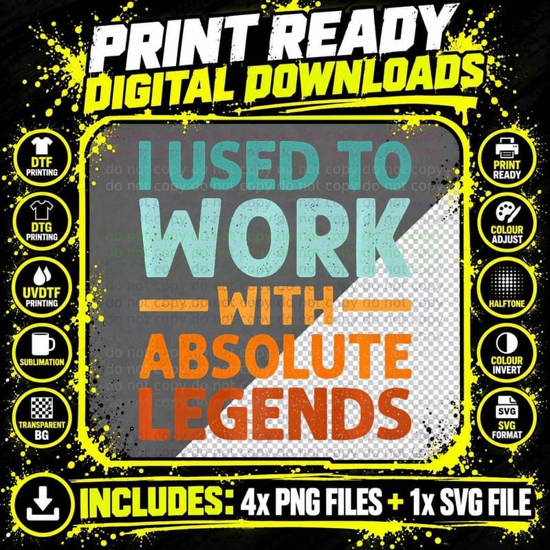 Co-Worker Retirement T-Shirt, Retirement Gift Idea Png SVG Digital Bundle