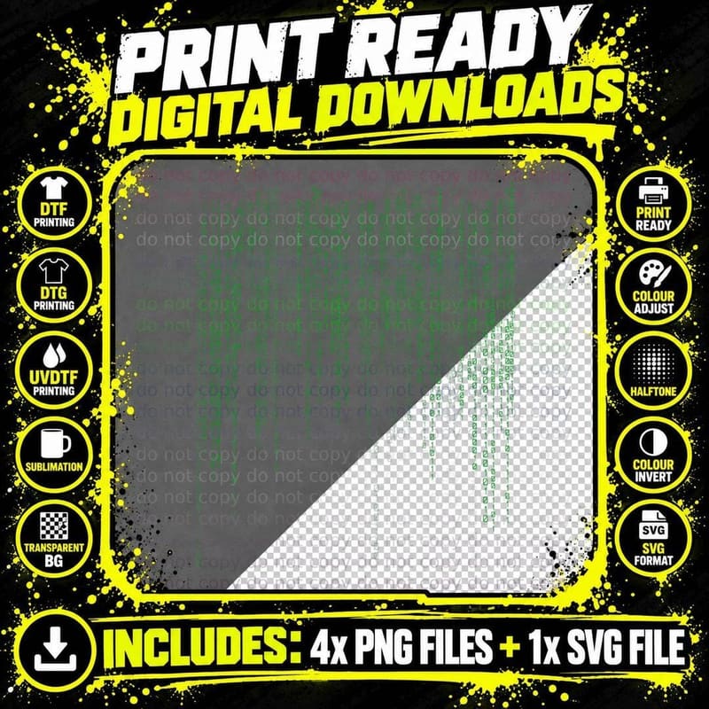 Funny Binary Code T-Shirt, Coding Humor, Tech Nerd Style Png SVG Digital Bundle