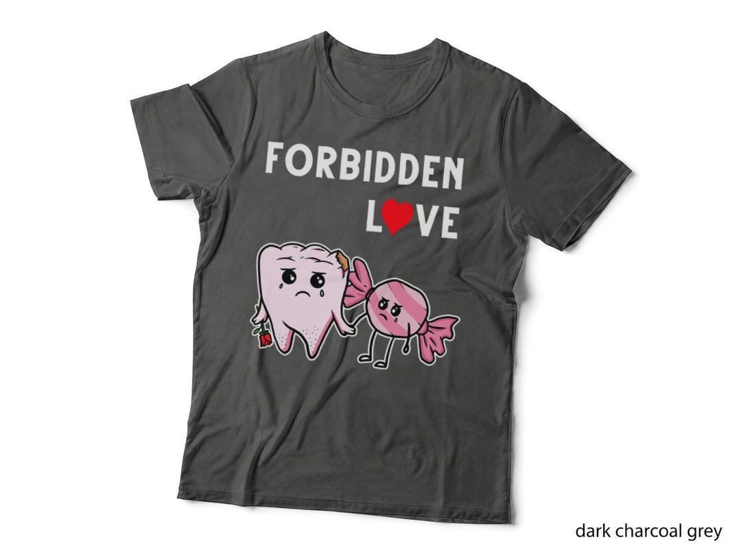Funny Dentist Tooth Love T-Shirt, Dental Humor Art, Pet Lover Apparel