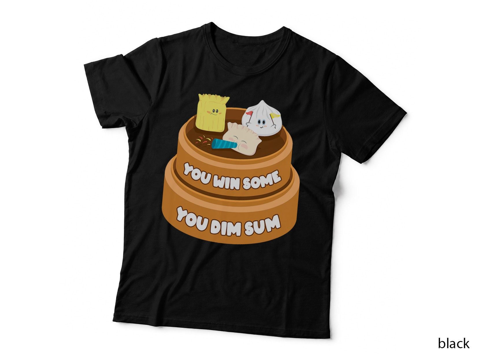 Funny Dim Sum Food T-Shirt, Chinese Food Gift, Foodie Apparel