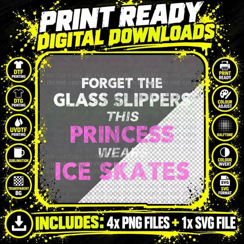 Funny Figure Skating T-Shirt, Ice Skating Humor Png SVG Digital Bundle