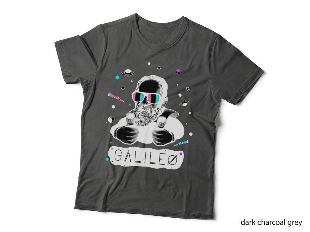 Funny Galileo Meme Italian Science Astronomy T-Shirt