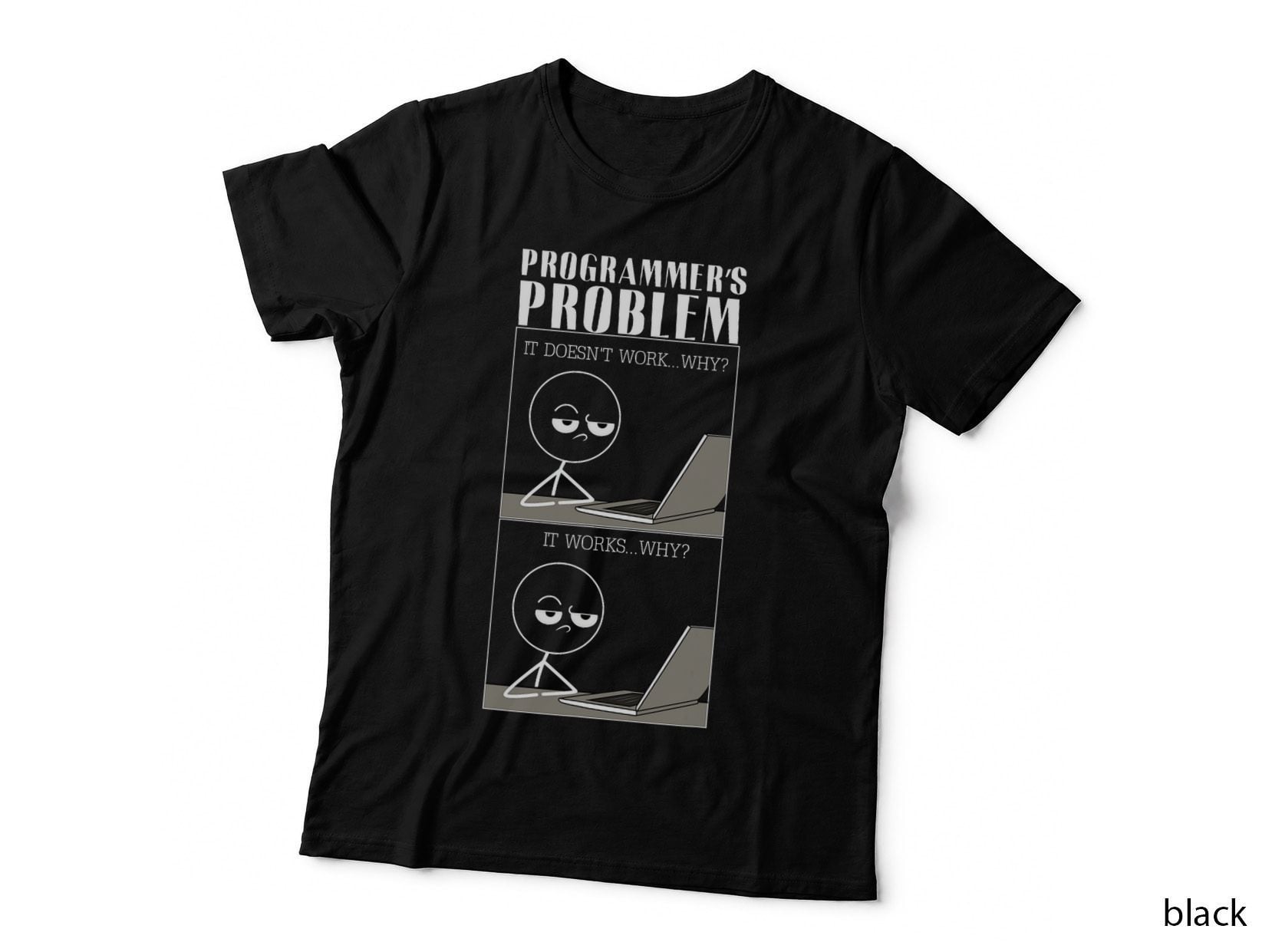 Funny Programmer Joke T-Shirt, Coding Humor, Tech Nerd Apparel