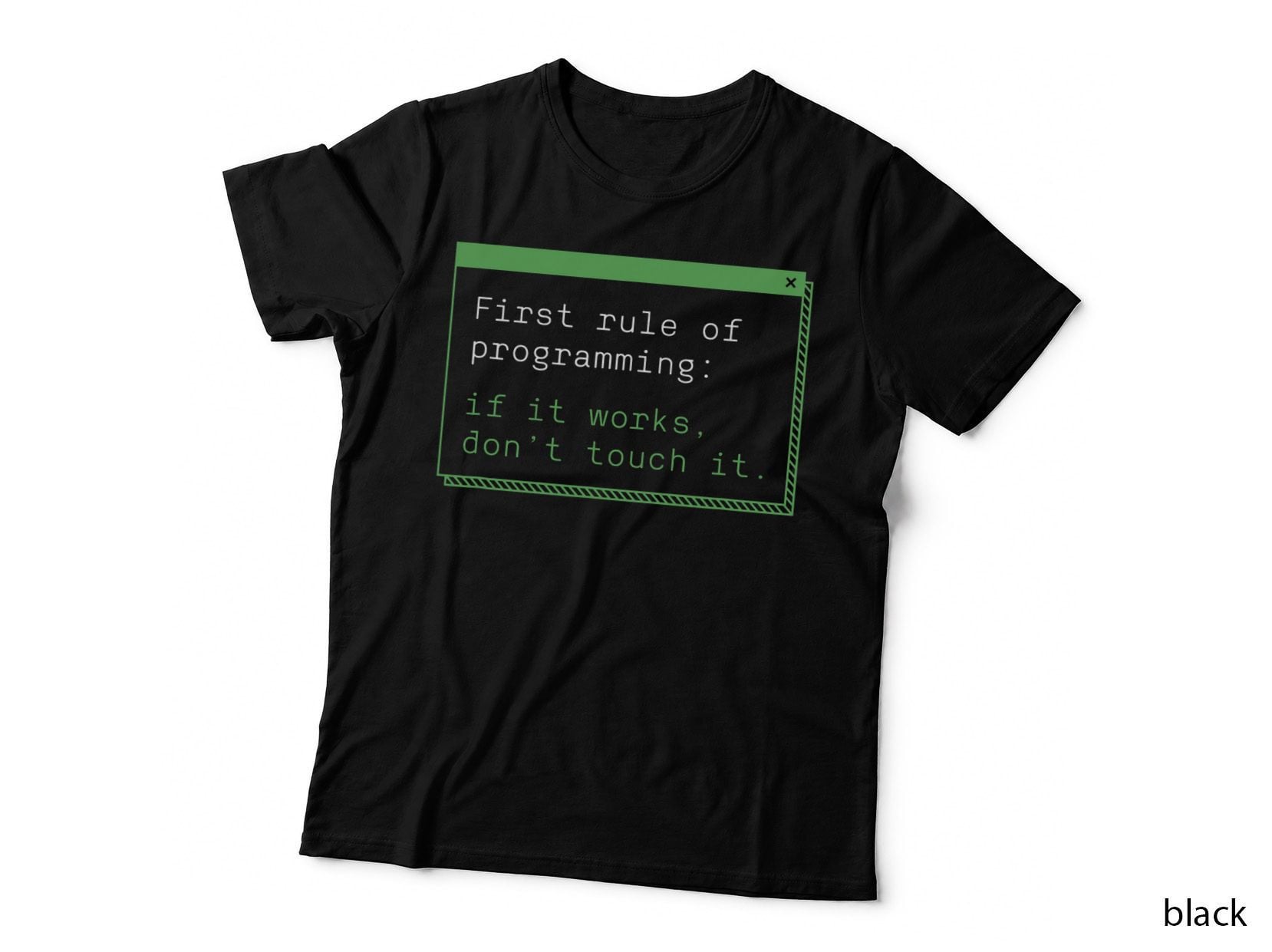 Funny Programming T-Shirt, Sarcasm Typography, Tech Humor