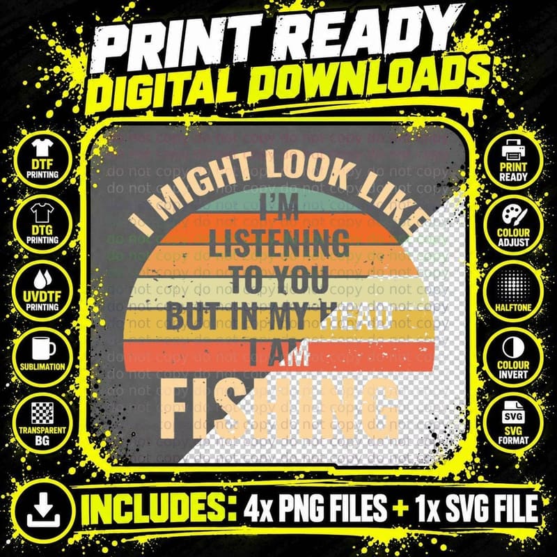 Funny Sarcasm T-Shirt, Retro Vintage Design Png SVG Digital Bundle