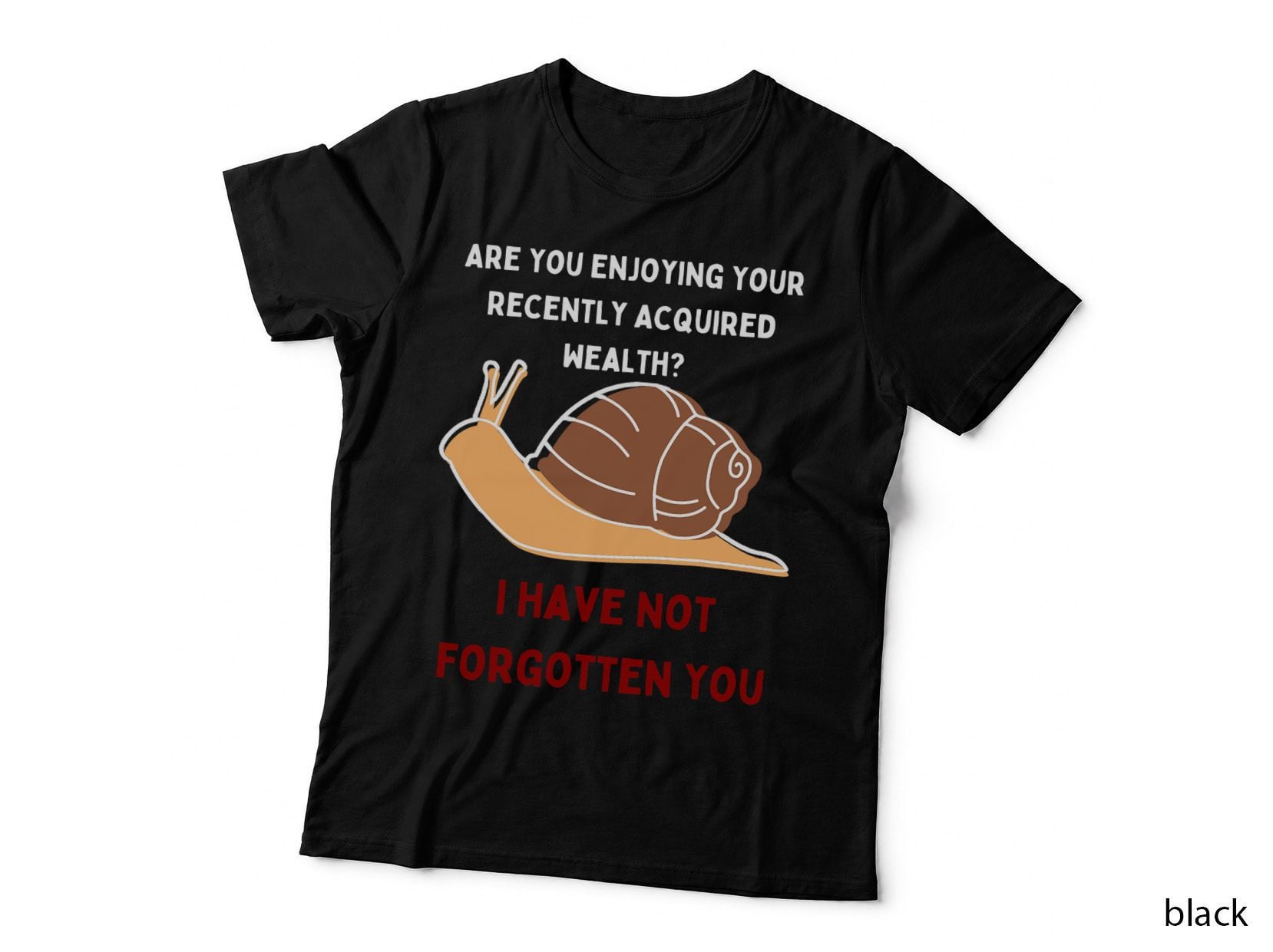 Funny Snail Meme T-Shirt, Sarcasm Humor, Trending Apparel