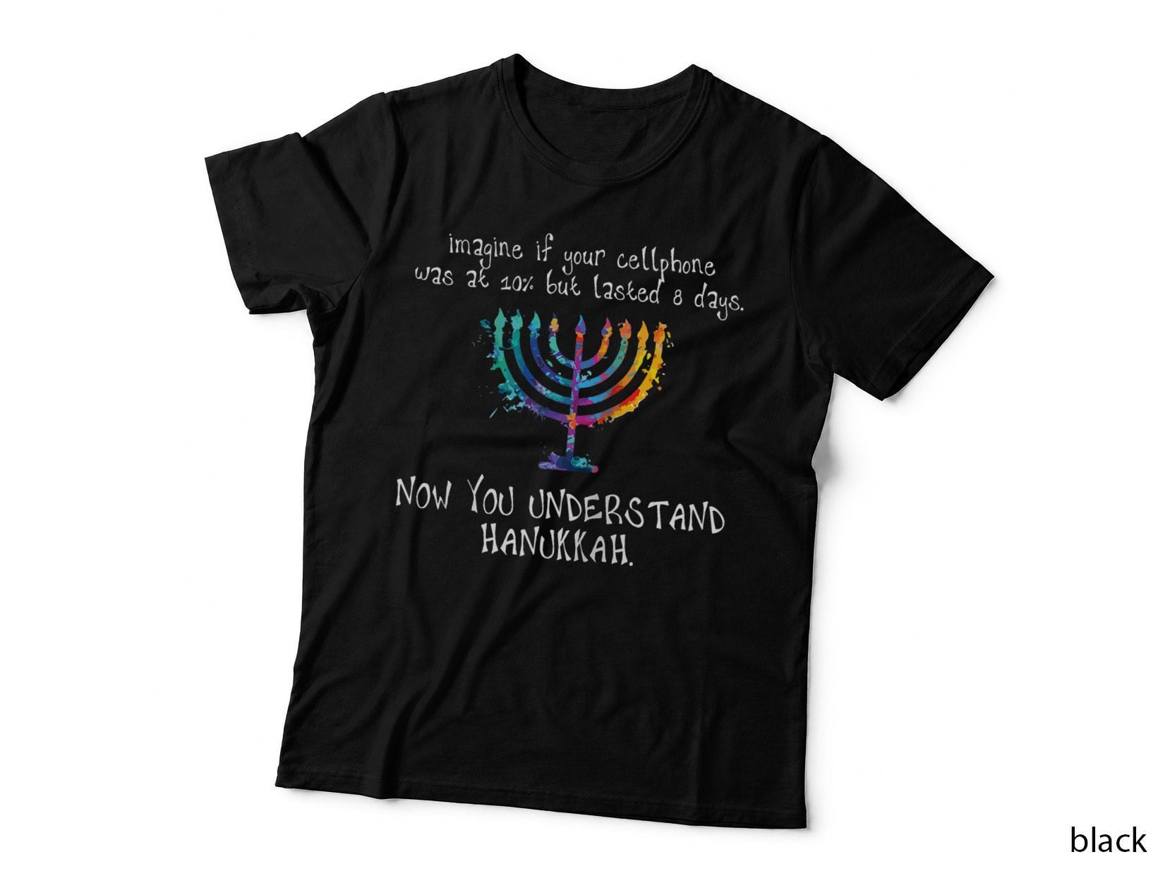 Hanukkah Menorah Meme T-Shirt, Funny Jewish Holiday