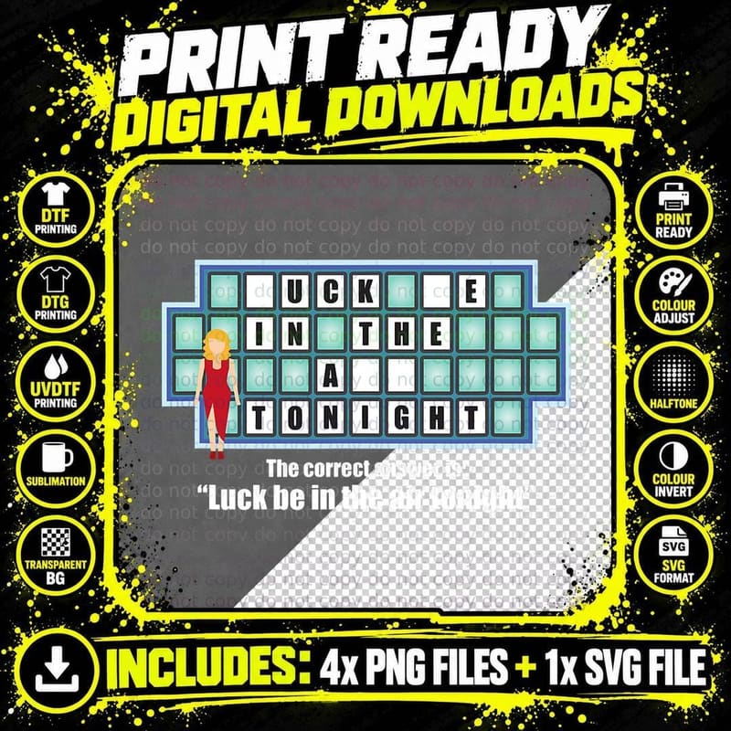 Inappropriate Adult Humor Quiz Puzzle Game Show Meme Png SVG Digital Bundle