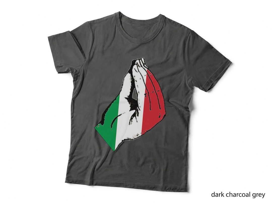 Italian Flag Meme T-Shirt, Funny Italy Novelty, Italy Humor