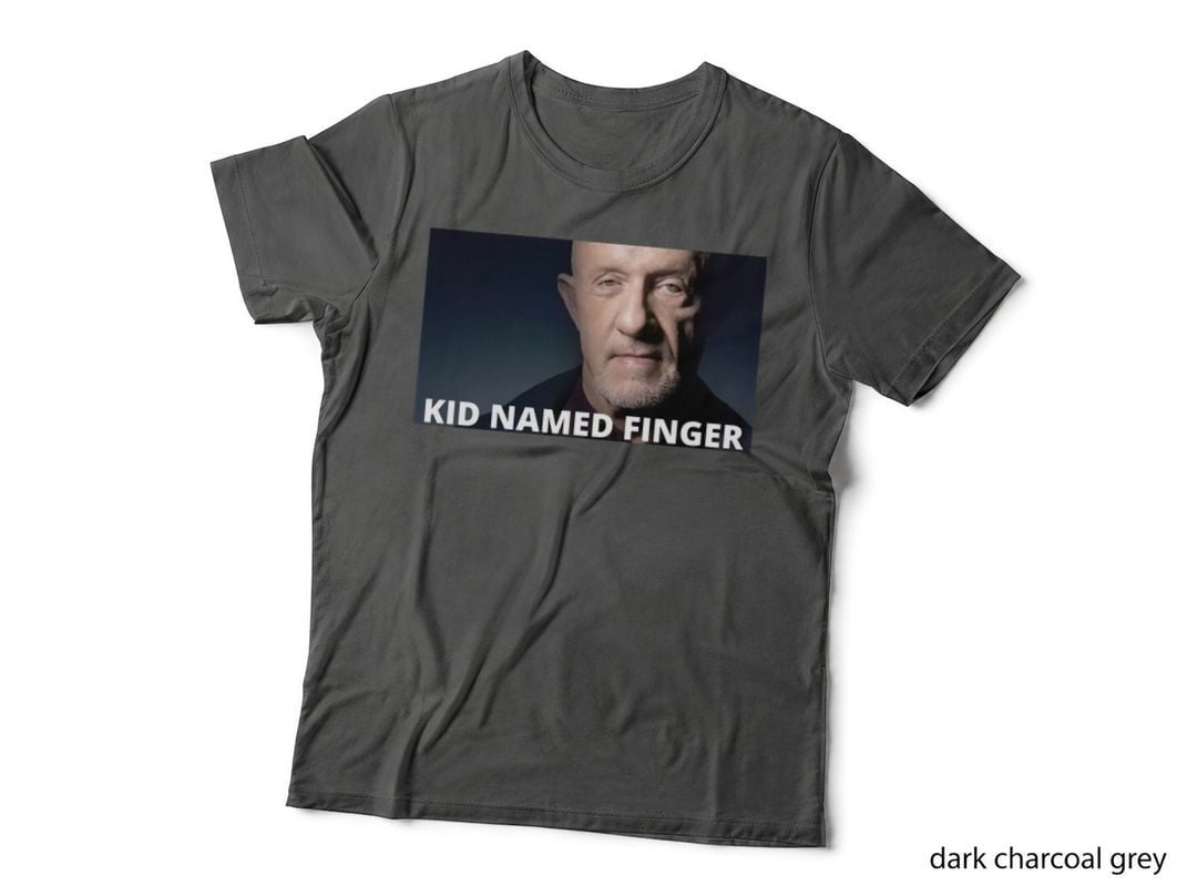 Kid Named Finger T-Shirt, Sarcasm Typography, Funny Sarcasm