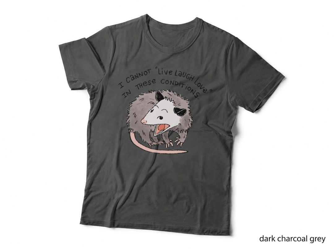 Possum Sarcasm T-Shirt, Funny Sarcasm, Pet Lover Apparel