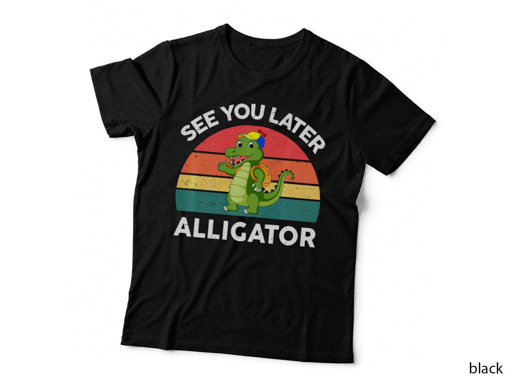 See You Later Alligator T-Shirt, Funny Crocodile Design, Pet Lover Apparel