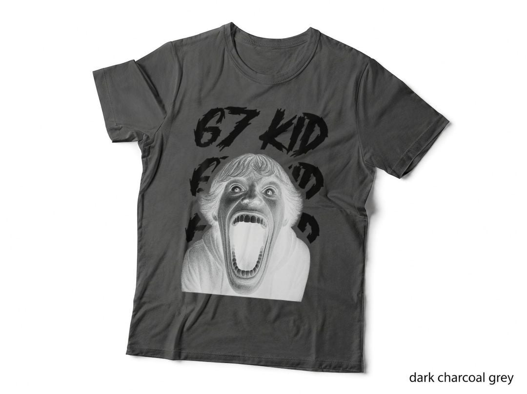 Six Seven Kid Shirt, Funny Boy, Popular Trending Meme 67 Kids T-Shirt