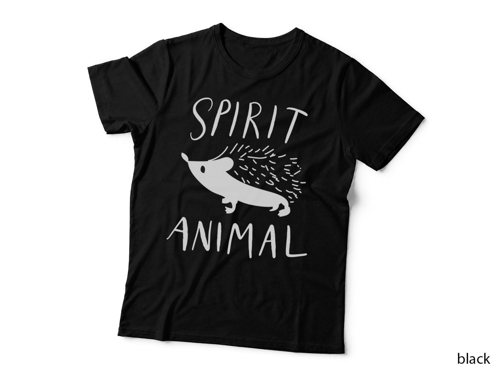 Spirit Animal Hedgehog T-Shirt, Funny Gift Idea, Pet Lover Apparel