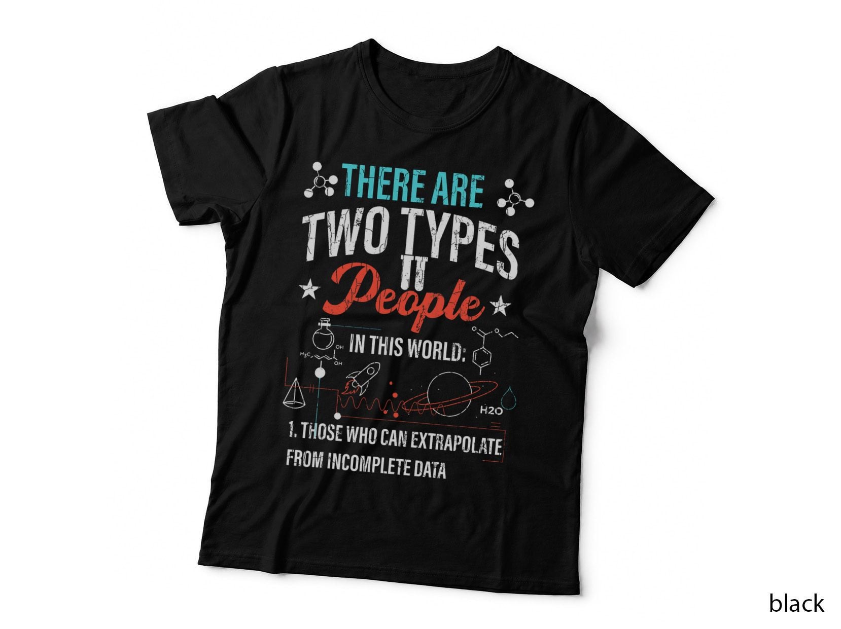 Types of People T-Shirt, Fun Data Scientist Graphic, Computer Science Humor