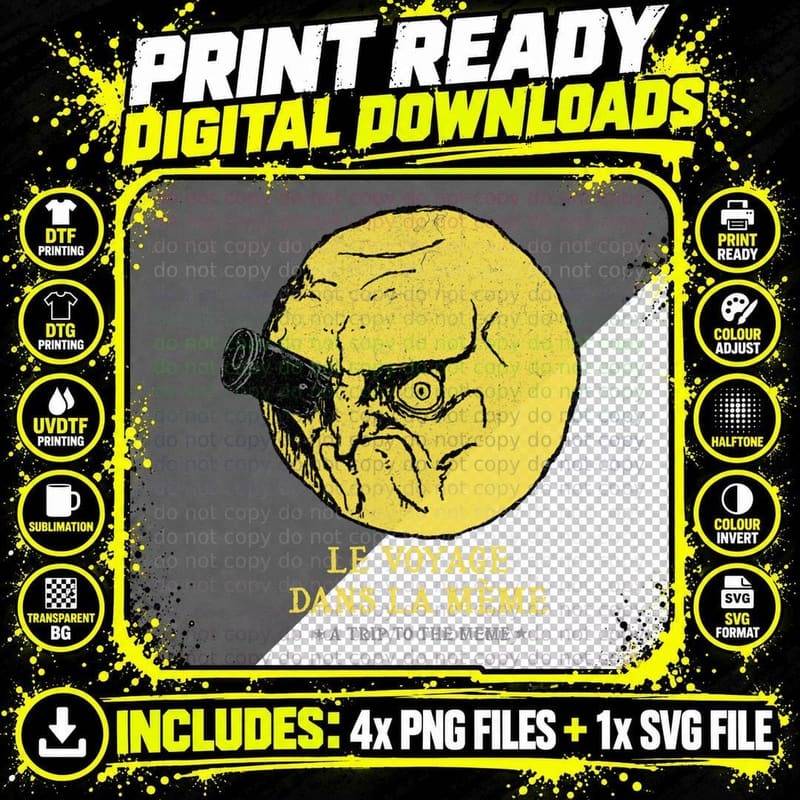A Trip to the Meme T-Shirt Png SVG Digital Bundle