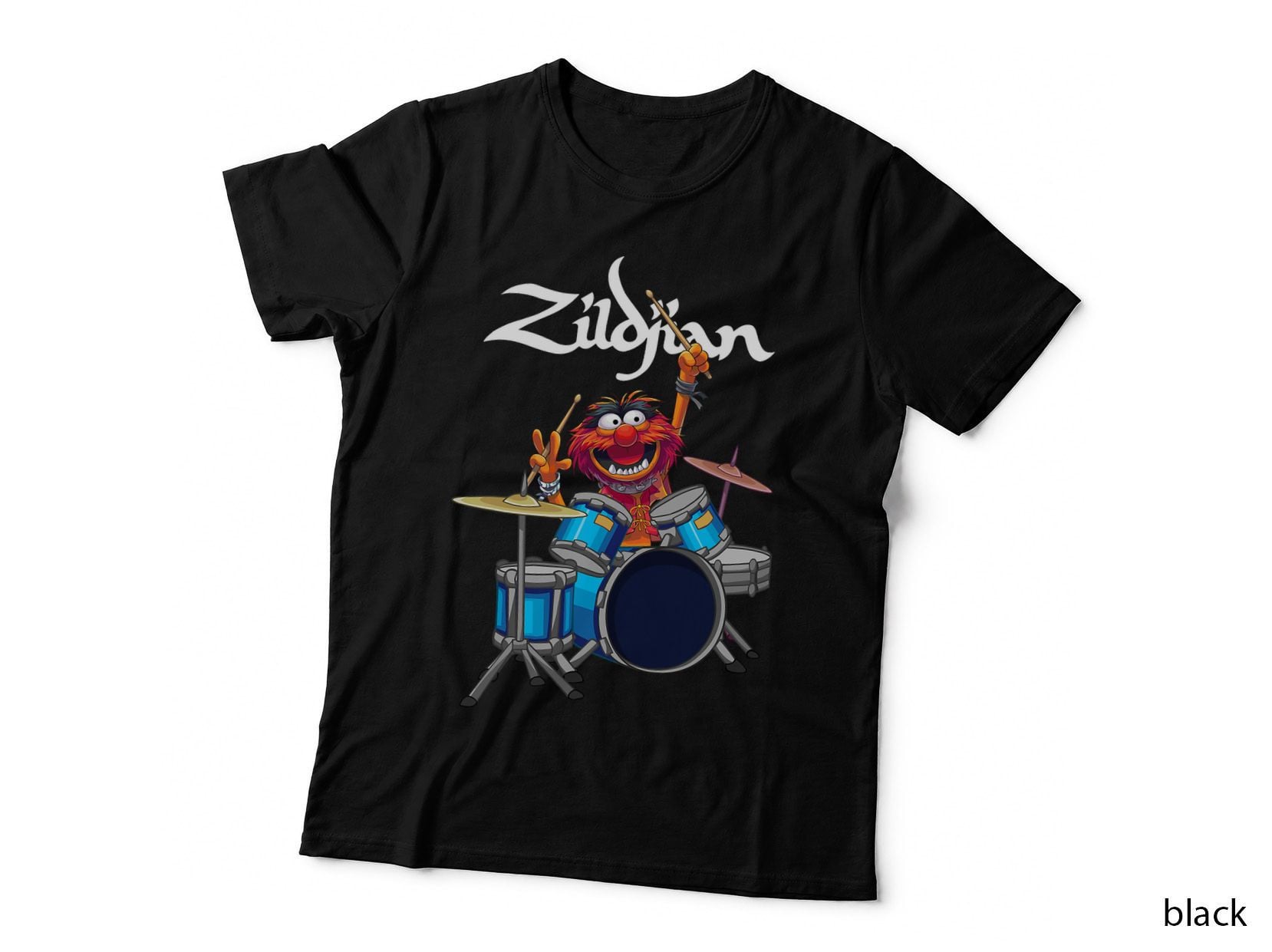 Animal Drum - Funny Drums Drumming T-Shirt
