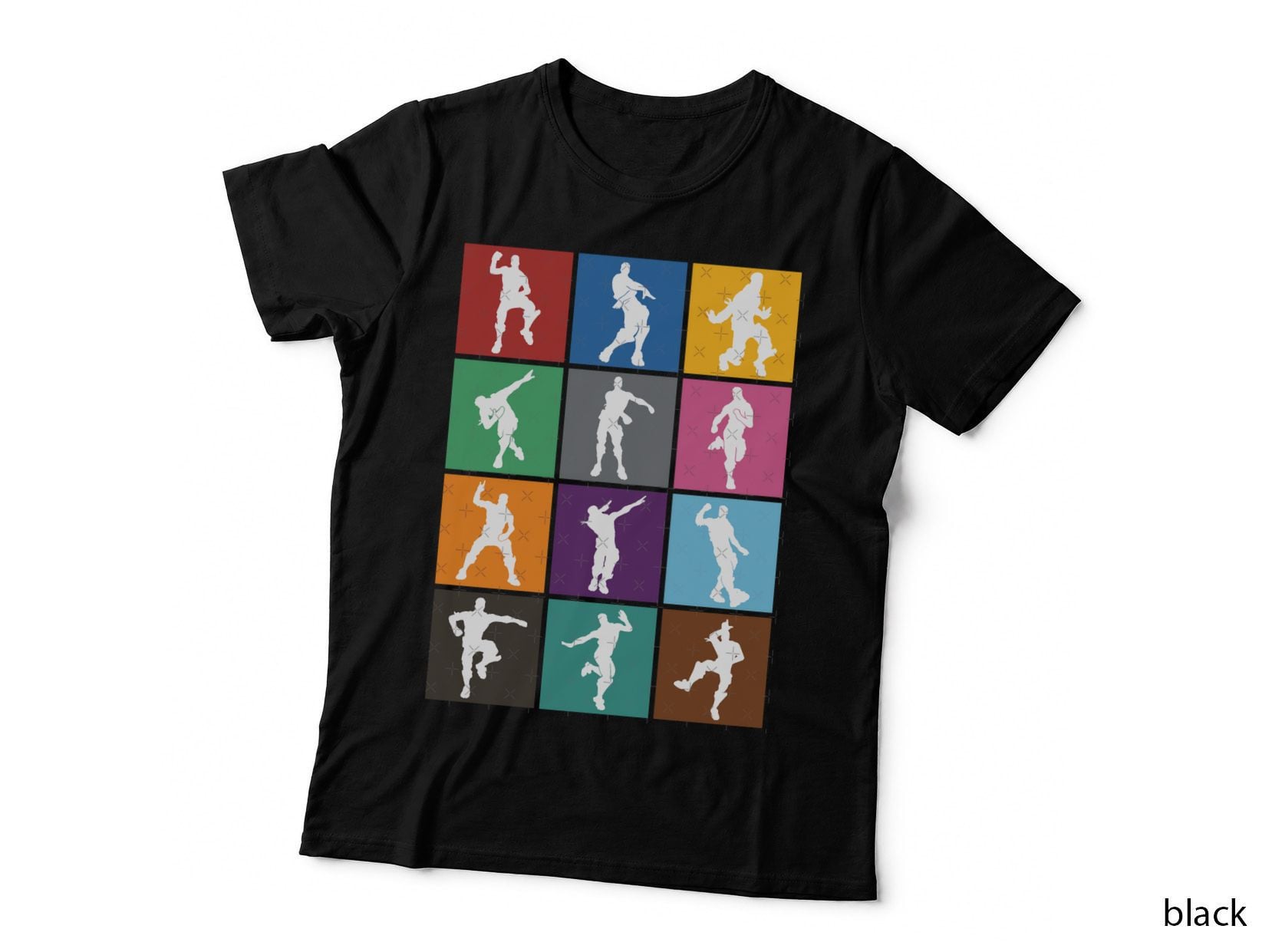 Battle Royale Victory Dance Rainbow Lattice Funny 1 T-Shirt