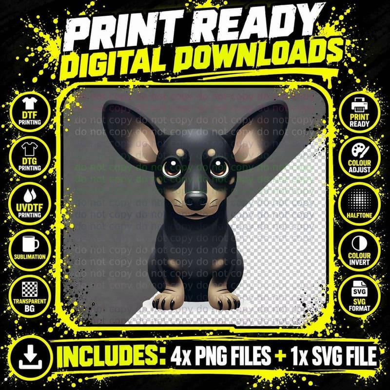 Cute Funny Animal Pet Couple Gift for Significant Other Png SVG Digital Bundle