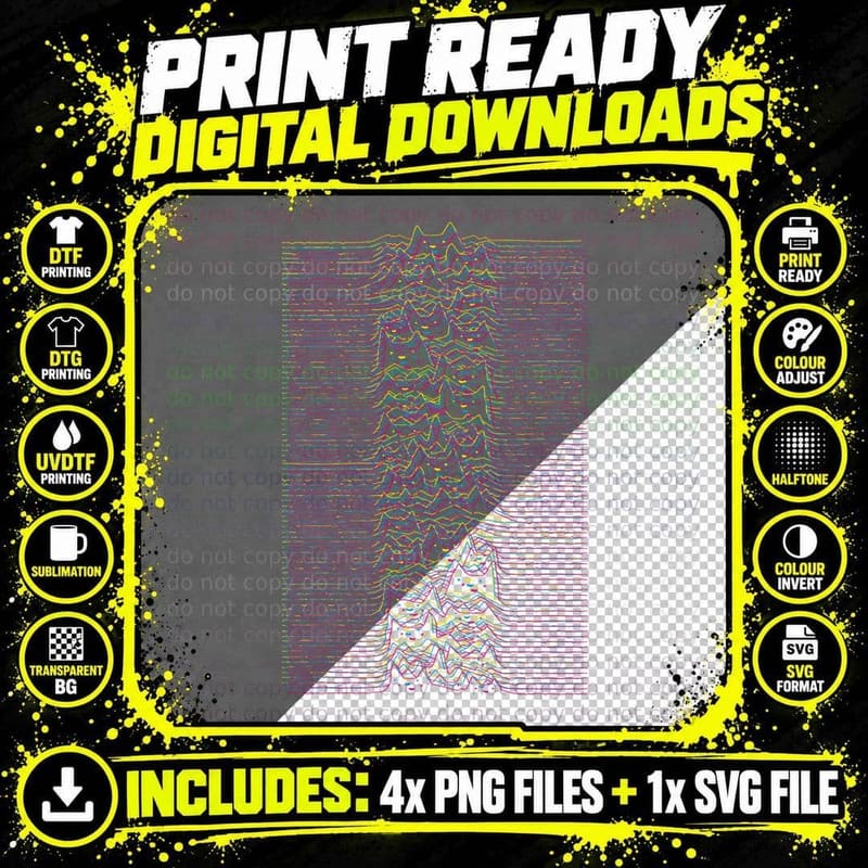 Furr Division Glitch T-Shirt Png SVG Digital Bundle