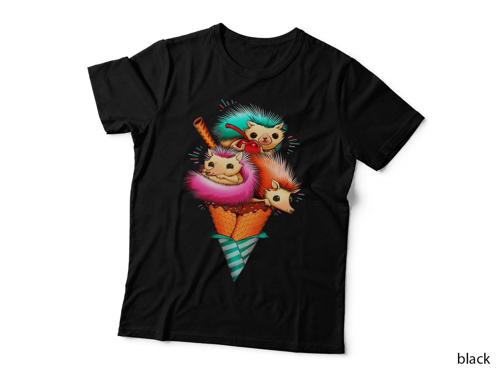 Hedgehog Ice Cream T-Shirt