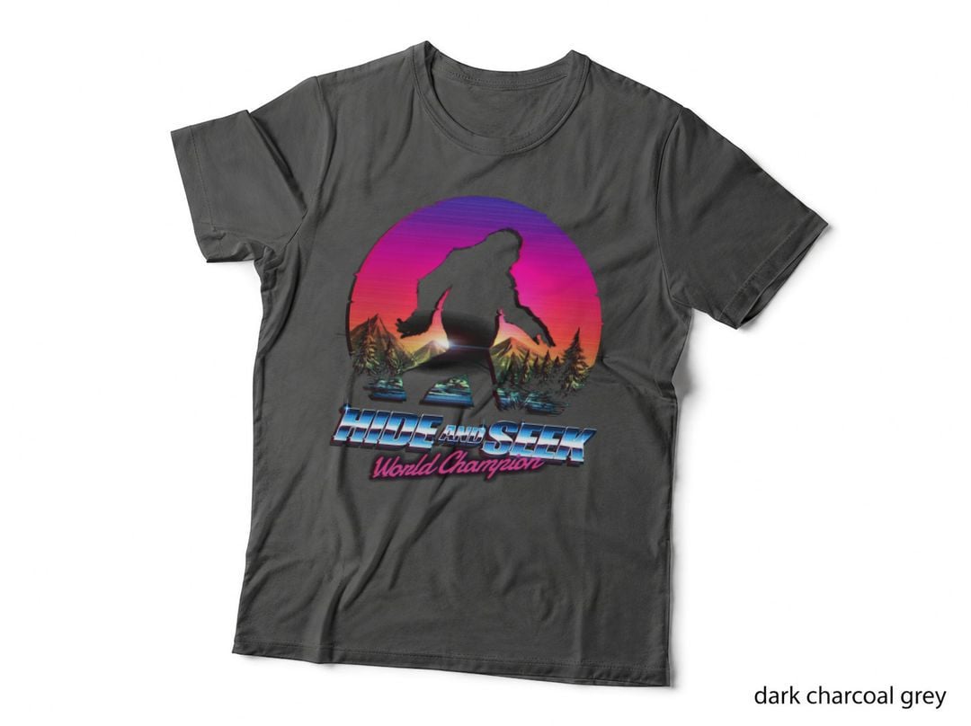Hide and Seek World Champion Bigfoot Is Real T-Shirt