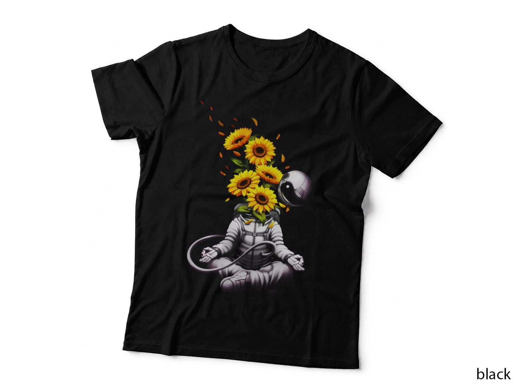Meditation Astronaut Spring T-Shirt