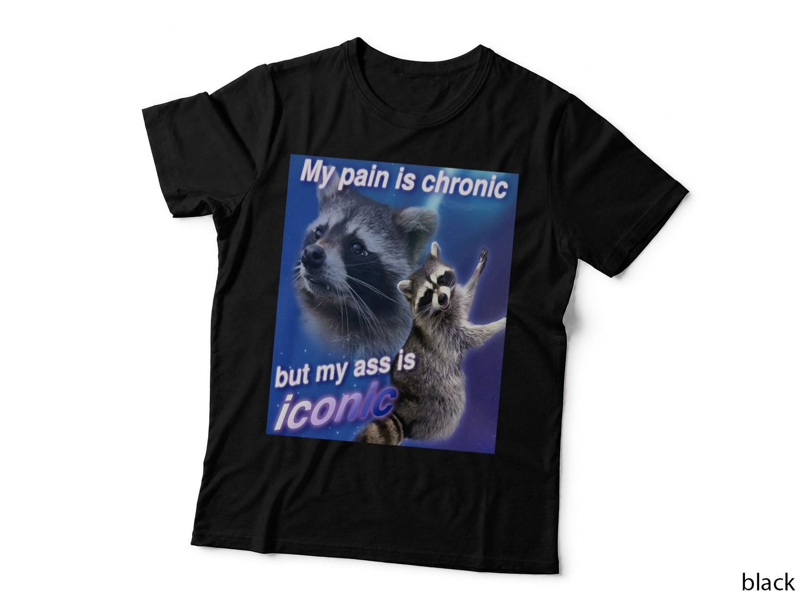 My Pain Is Chronic but My a Is Iconic T-Shirt