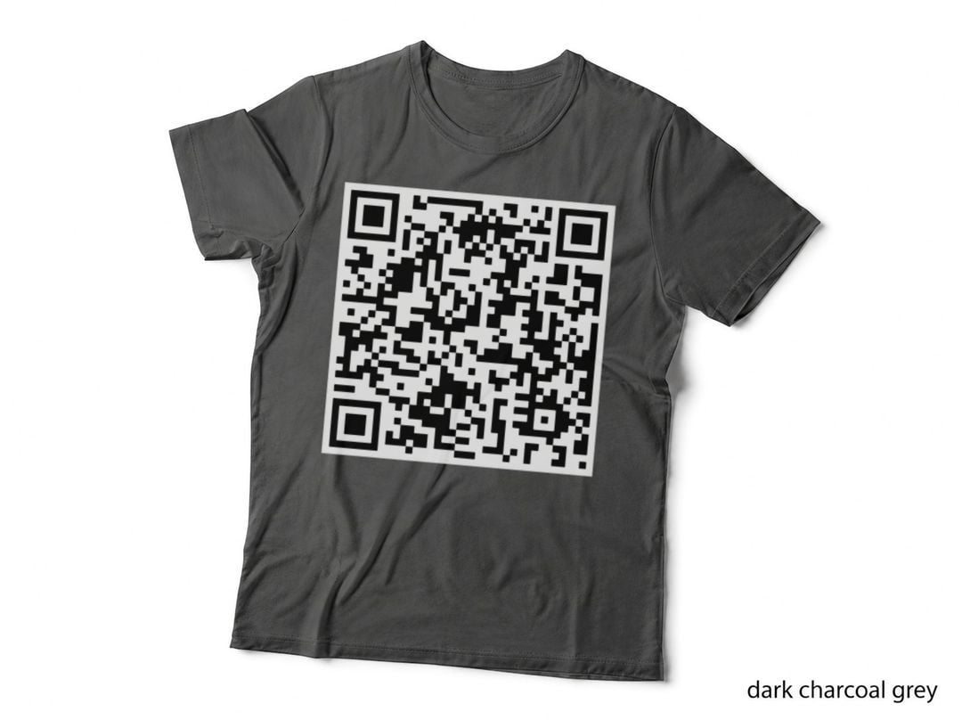 Rick Roll QR T-Shirt