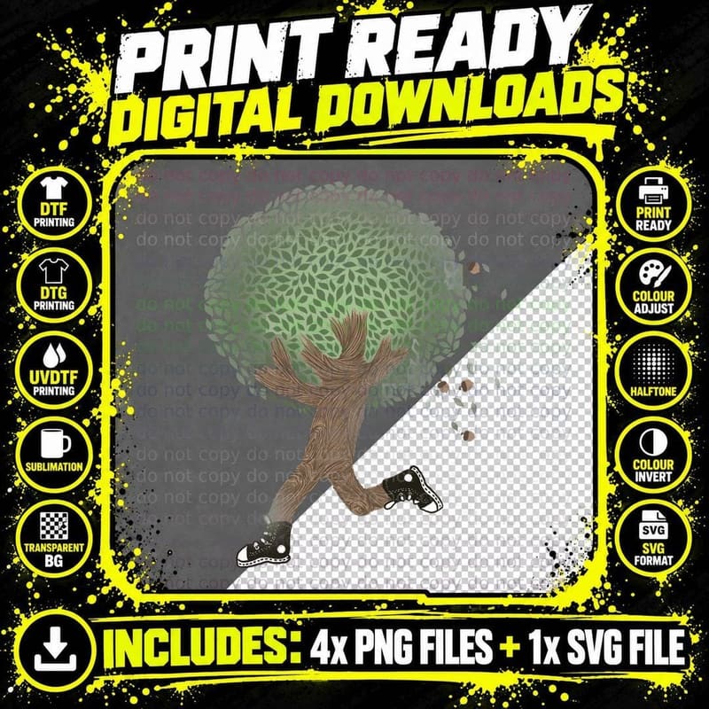 Run for Your Life T-Shirt Png SVG Digital Bundle