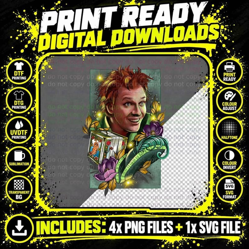 Small Gifts Drop Dead Fred Funny Graphic Gift T-Shirt Png SVG Digital Bundle