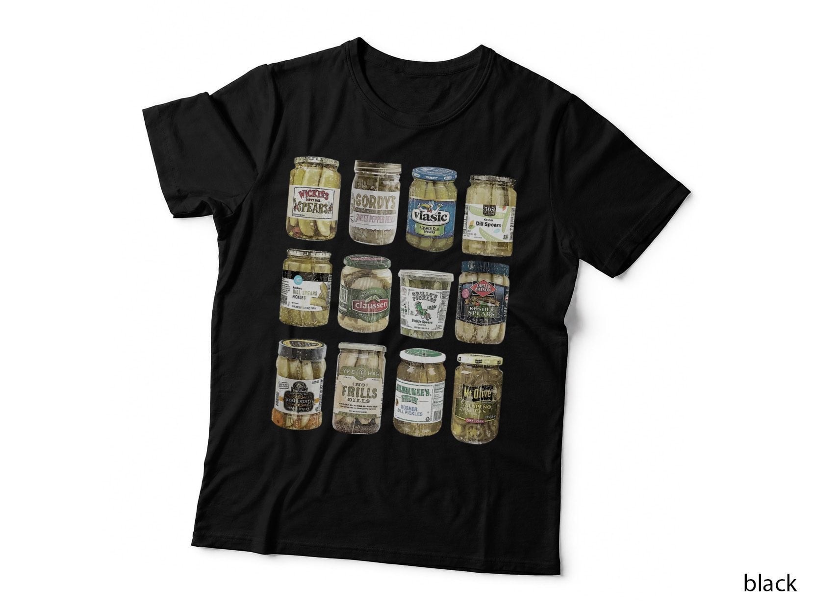 Vintage Canned Pickles Funny Pickle Lovers T-Shirt