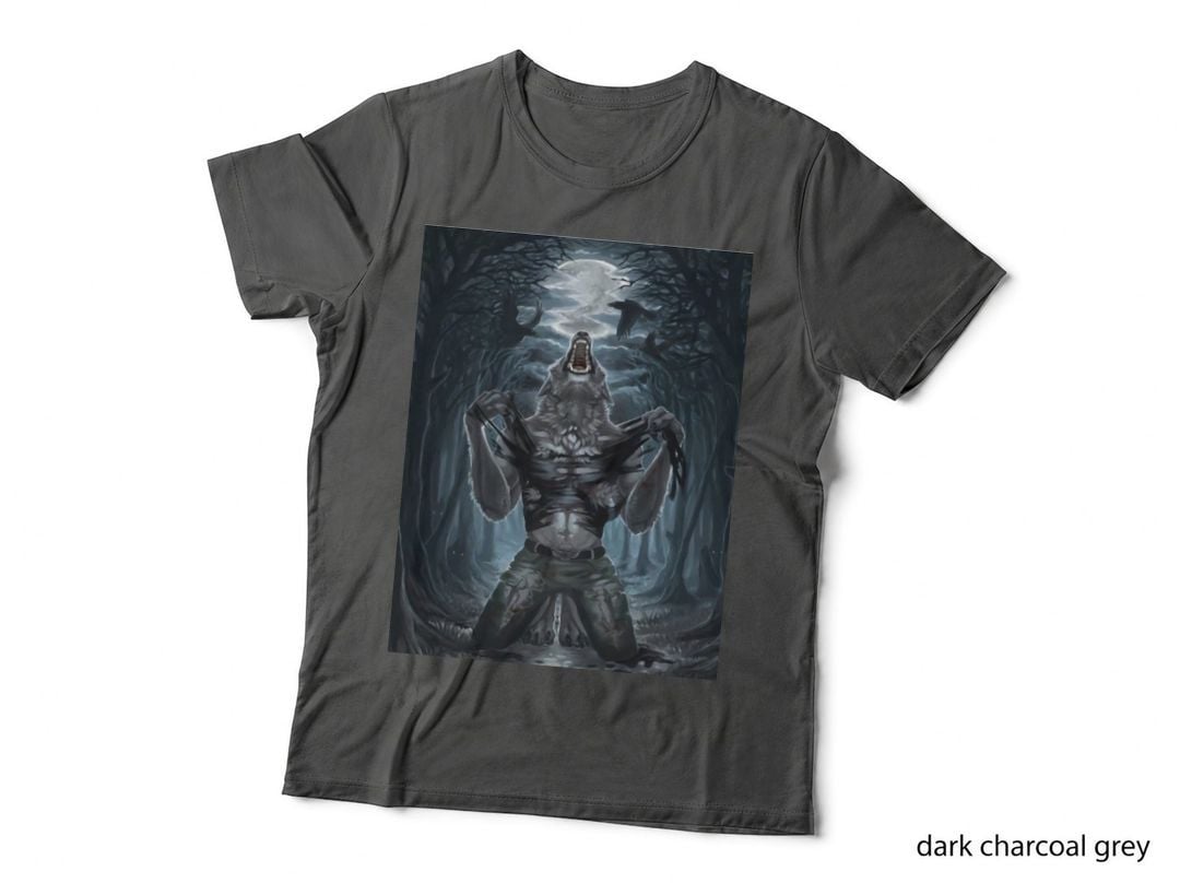 Werewolf Ripping Meme Graphic T-Shirt