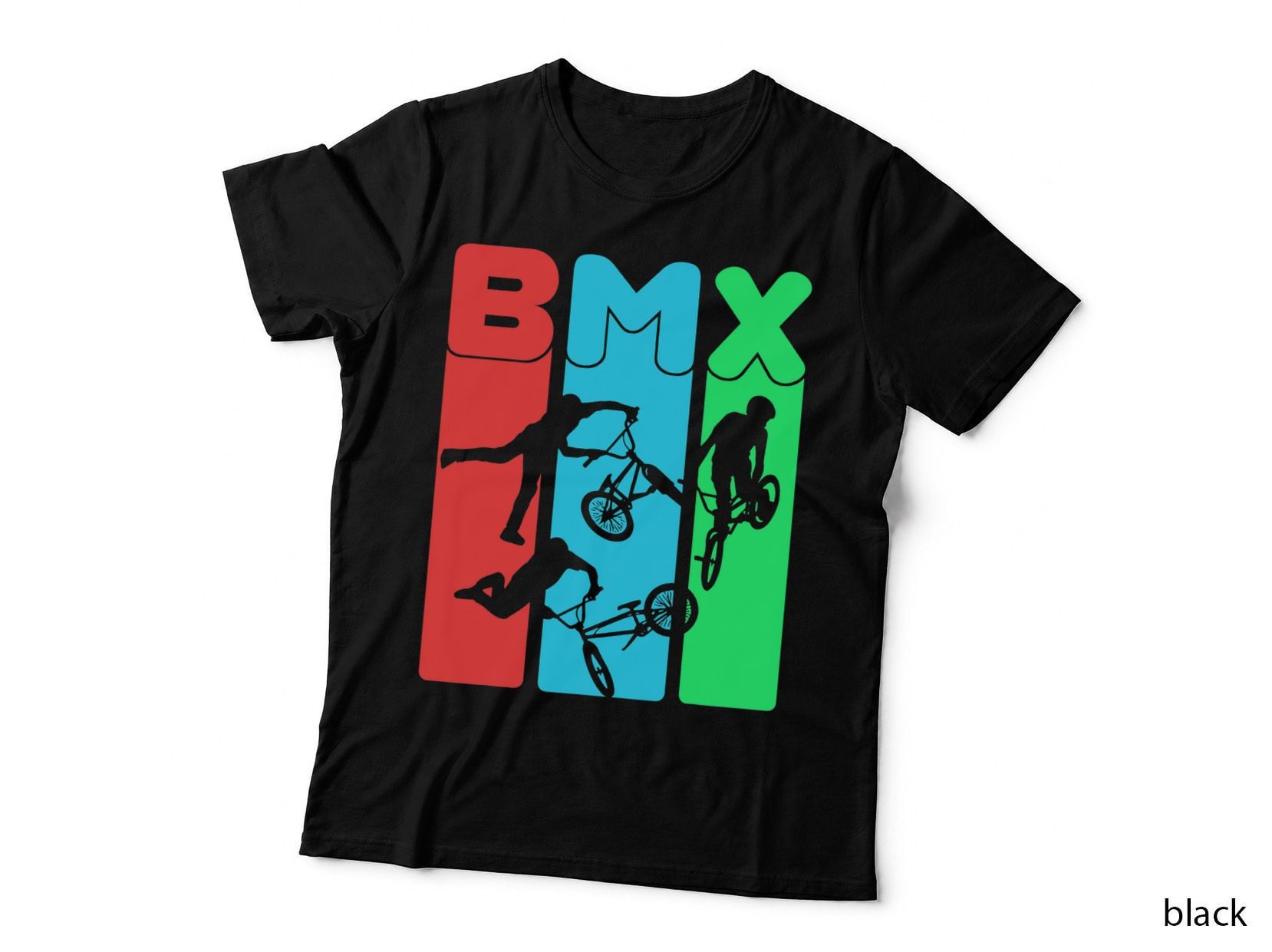 Eat Sleep BMX Repeat T-Shirt Bicycle Funny Gift Motocross T-Shirt