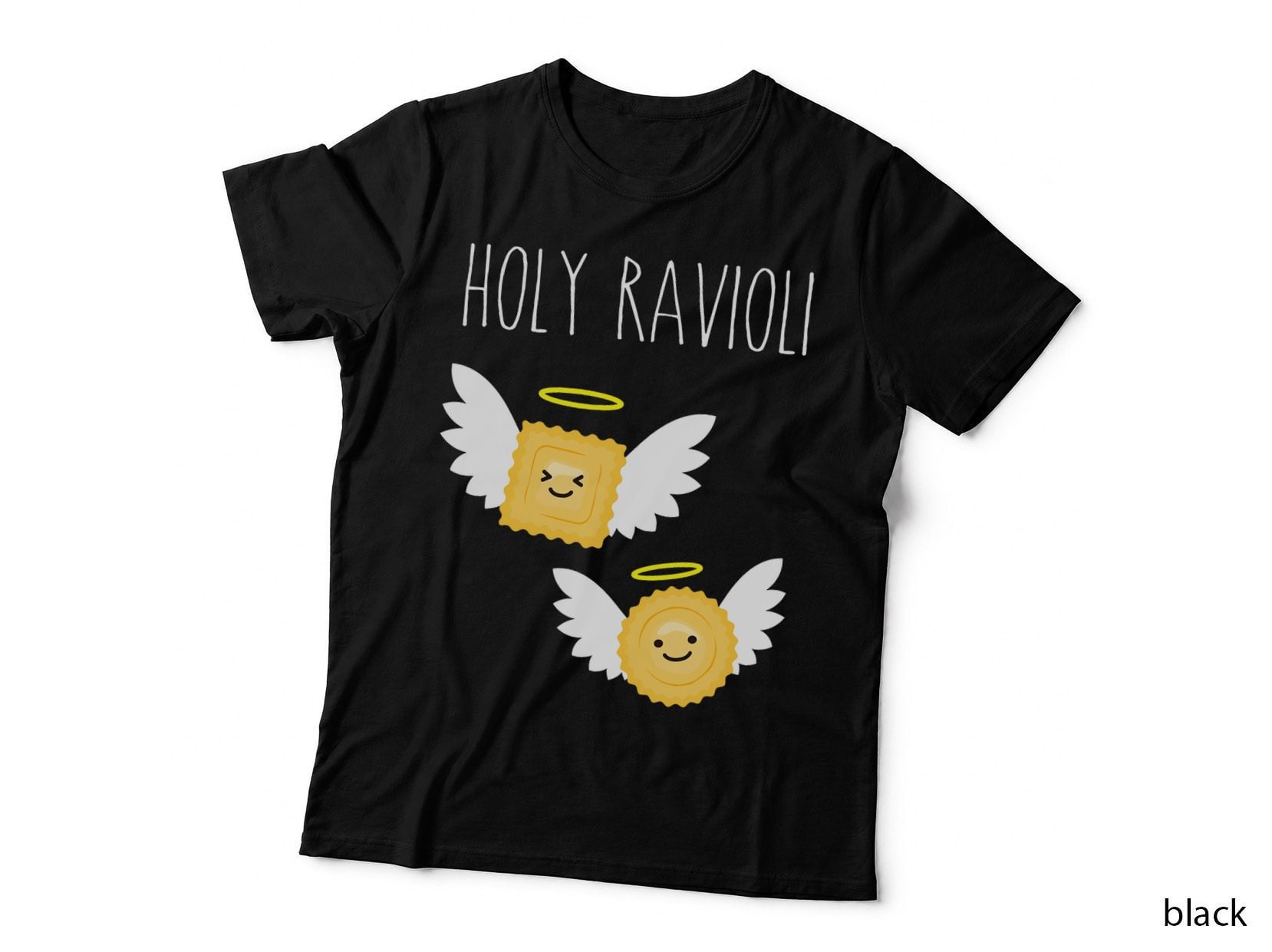 Holy Ravioli - Funny Pasta Angel T-Shirt