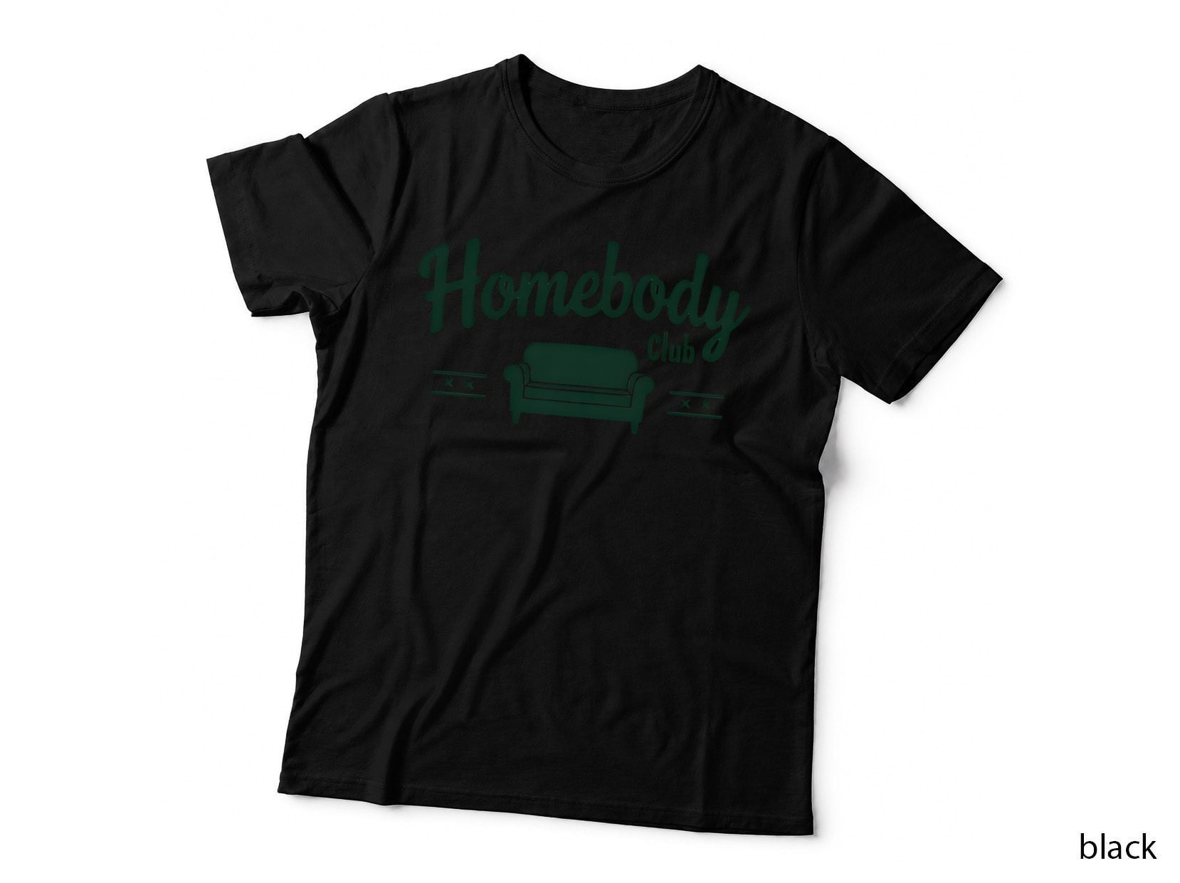 Homebody Sarcastic Shirt, Minimalist Introvert Club Gift for Her T-Shirt