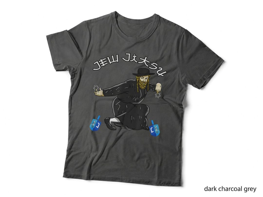 Jew Jitsu Karate Funny Hanukkah Jiu Jitsu Martial Arts Gift T-Shirt