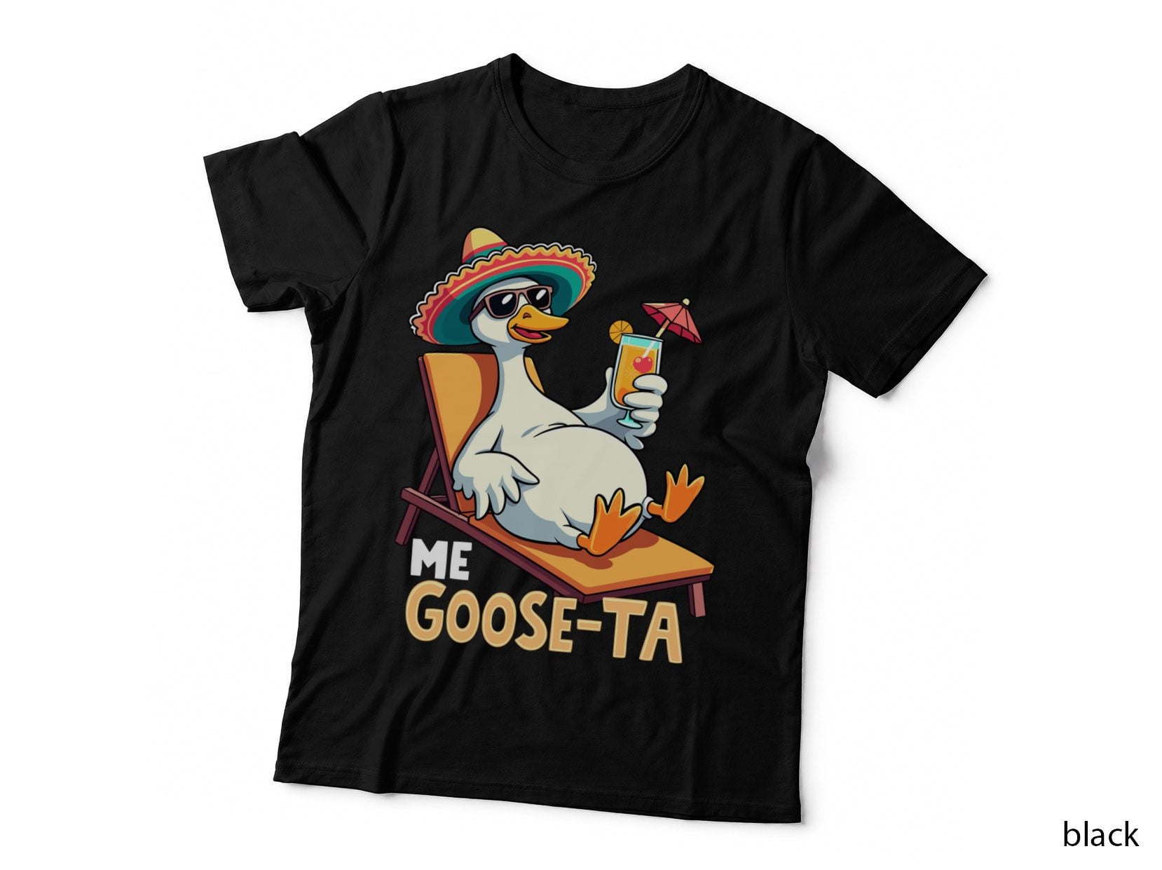 Me Goose Ta Funny Mexican & Spanish Goose Pun, Me Goosta Gift T-Shirt