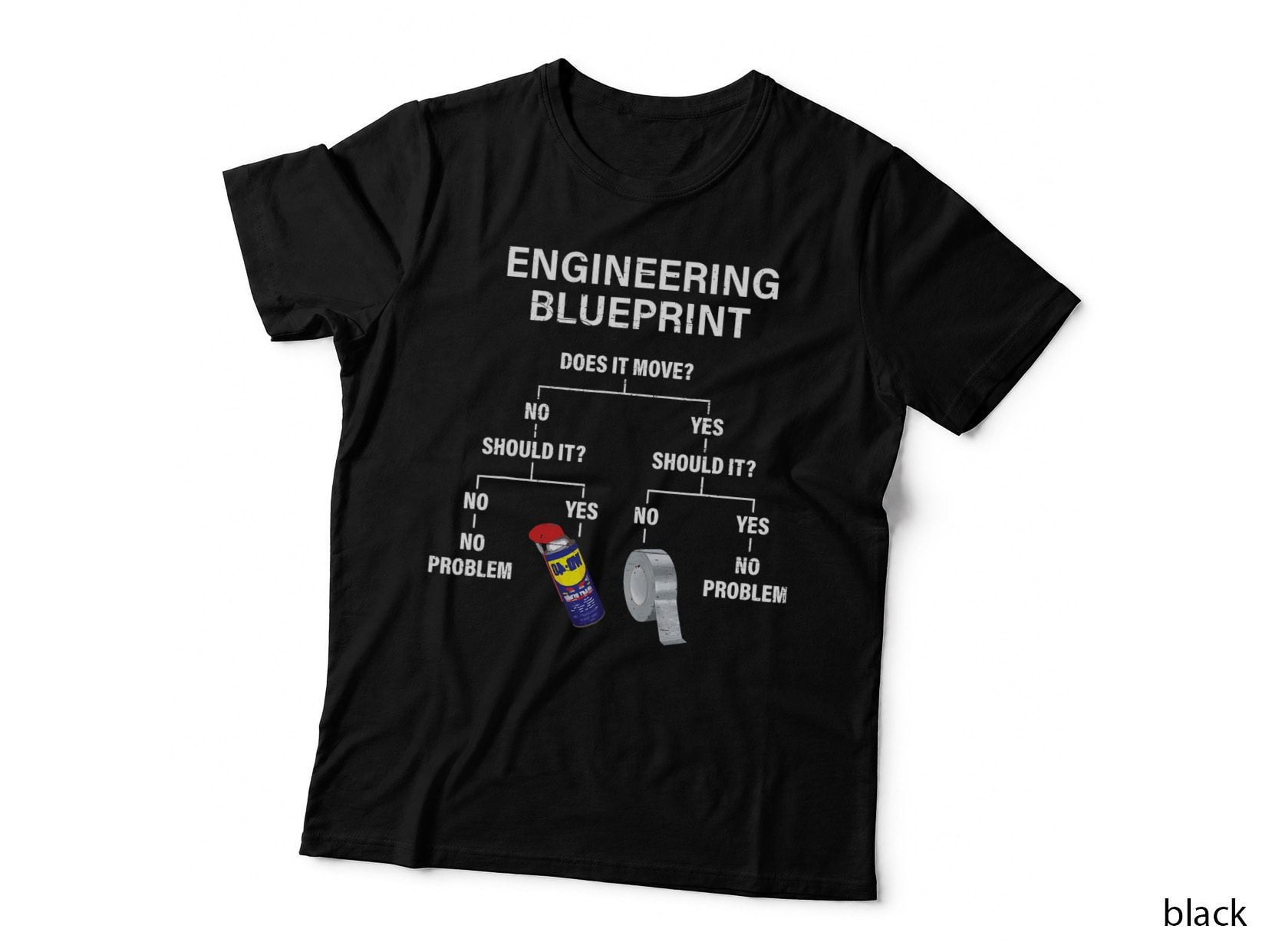 My Engineering Blueprint - Funny Engineer T-Shirt