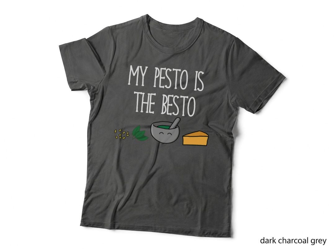My Pesto Is the Besto Funny Italian Pasta Lover T-Shirt