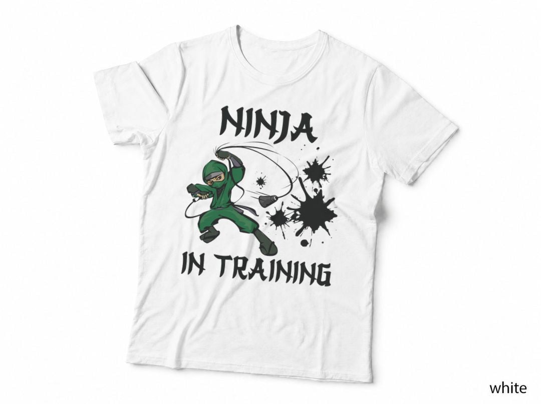 Ninja in Training Funny Ninja Boy Ninja Future Martial Arts T-Shirt